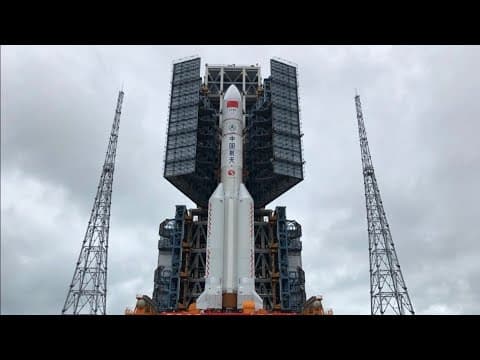 [直播回放]长征五号遥三火箭发射成功 [Replay]LongMarch-5 Y3 Mission