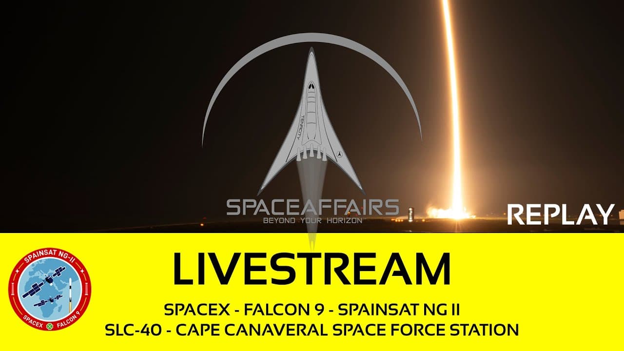 SpaceX - Falcon 9 - SPAINSAT NG II - SLC-40 - Cape Canaveral SFS - October 23, 2025