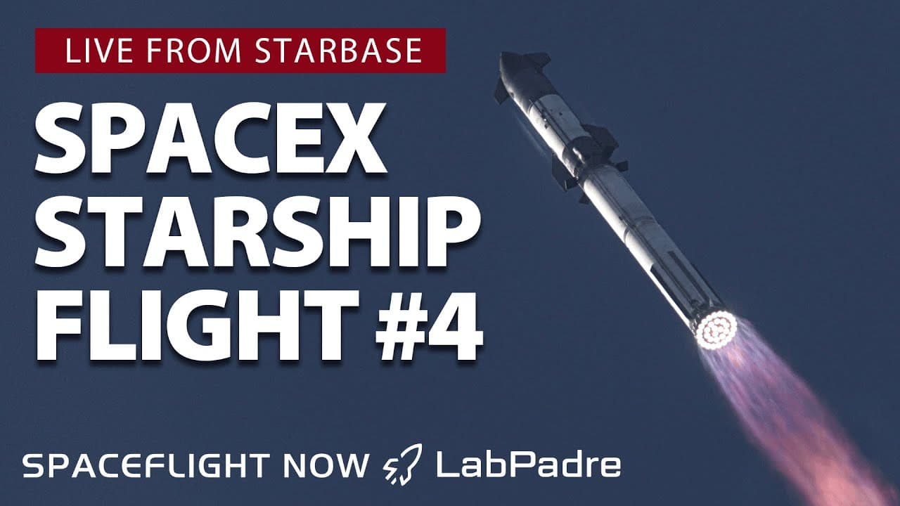 Watch live: SpaceX launches Starship/Super Heavy Booster on fourth test flight