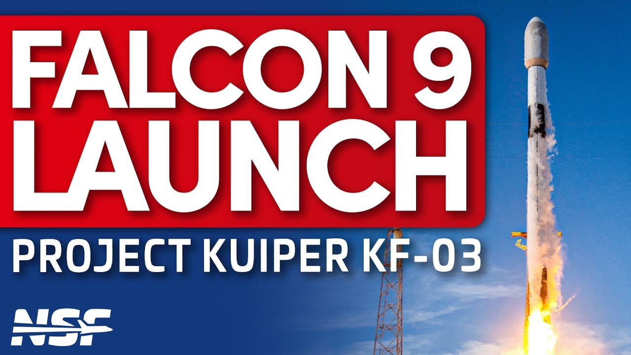 SpaceX Launches Project Kuiper (KF-03)