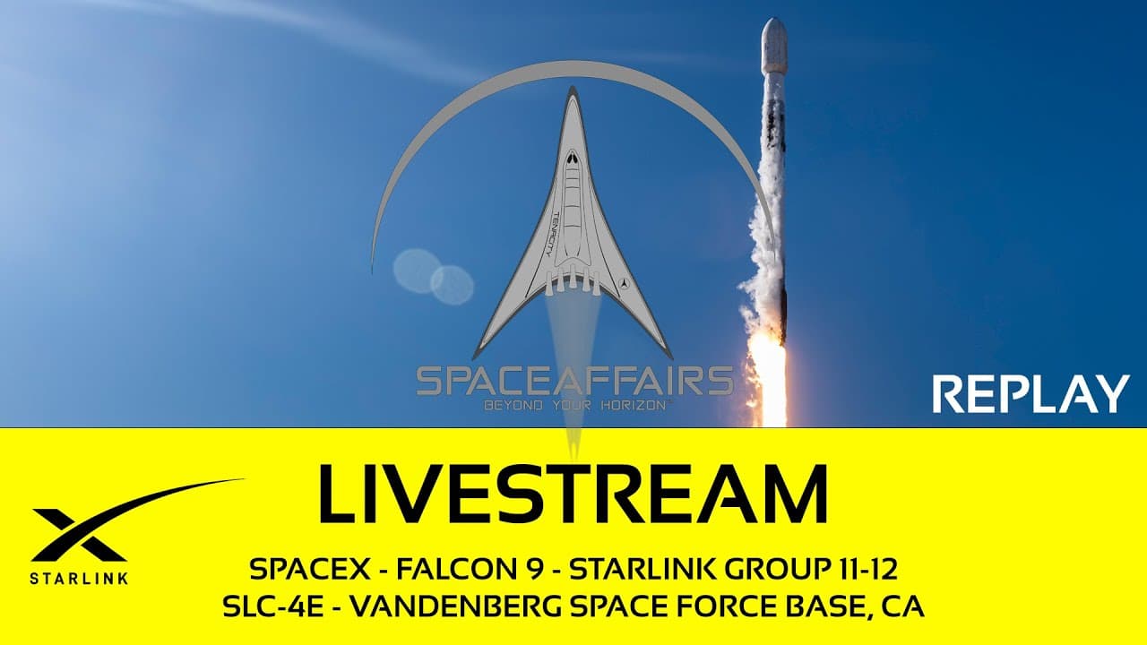 SpaceX - Falcon 9 - Starlink 11-12 - SLC-4E - Vandenberg SFB - October 25, 2025