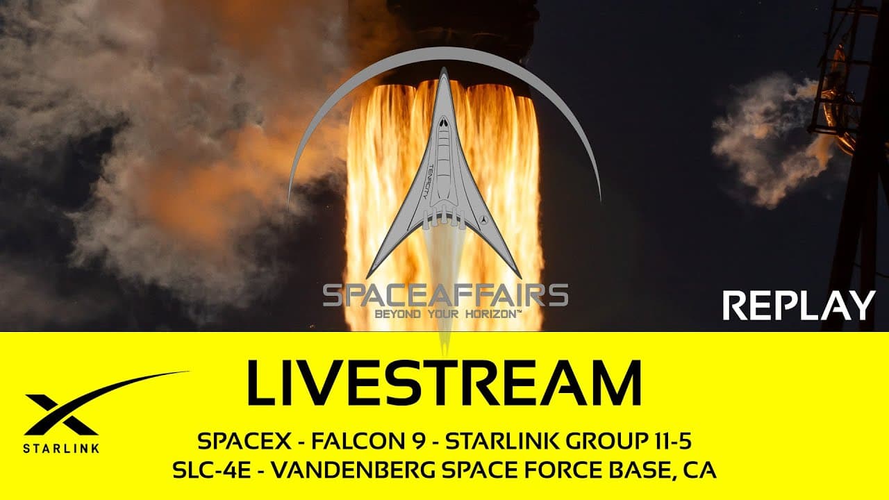 SpaceX - Falcon 9 - Starlink 11-5 - SLC-4E - Vandenberg SFB - October 22, 2025