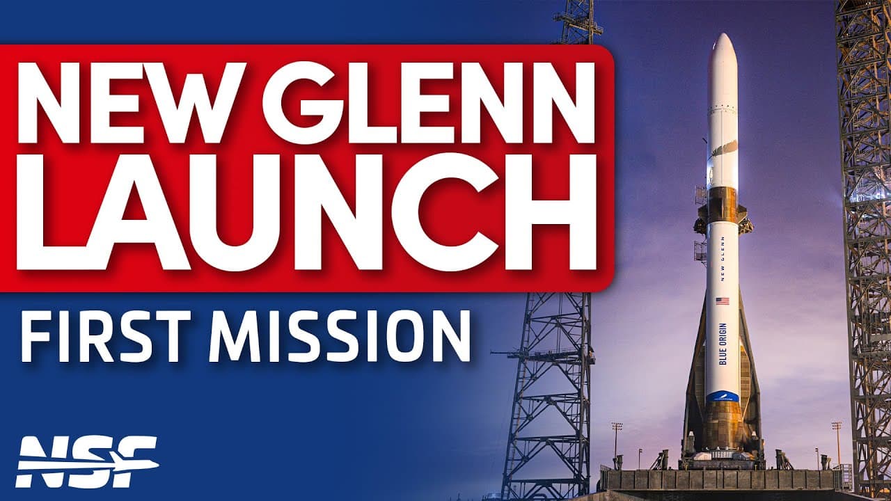 🚀 Blue Origin New Glenn Launch: Successful Orbit, No Booster Landing