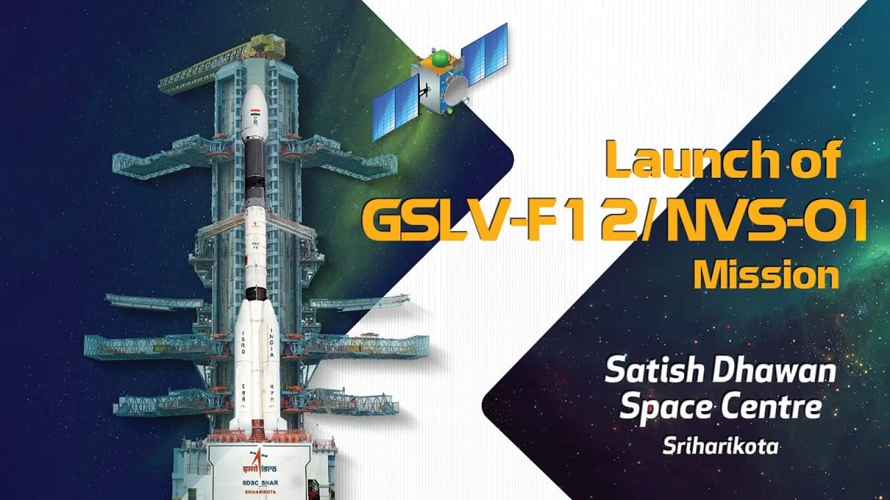 LIVE | Launch of GSLV-F12 NVS-01 Mission from Satish Dhawan Space Centre (SDSC-SHAR), Sriharikota
