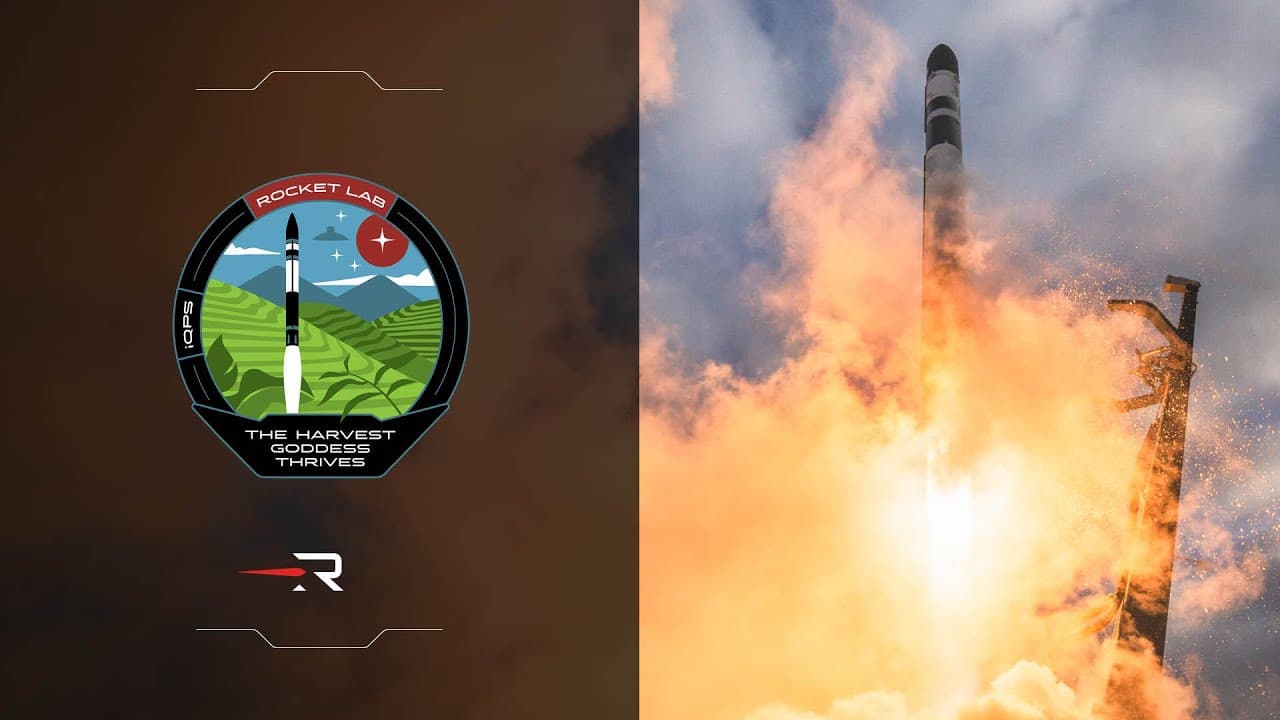 Rocket Lab - 'The Harvest Goddess Thrives' Launch