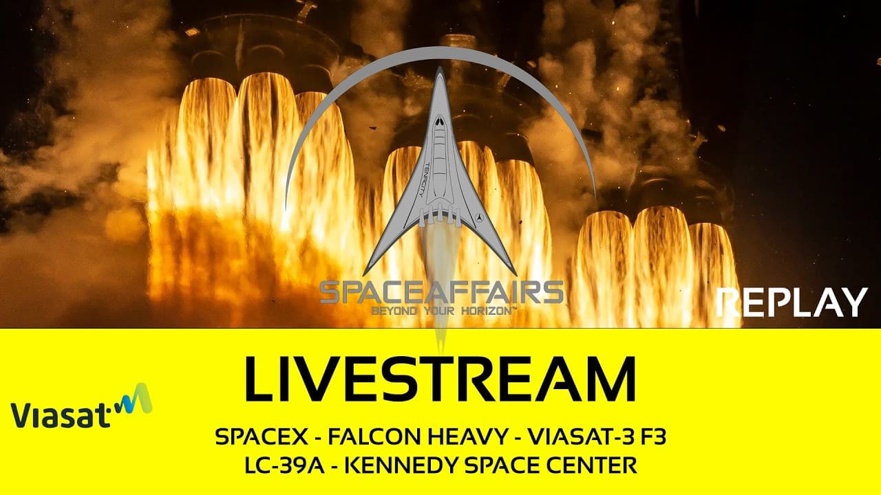 SpaceX - Falcon Heavy - ViaSat-3 F3 - LC-39A - Kennedy Space Center - April 29, 2036