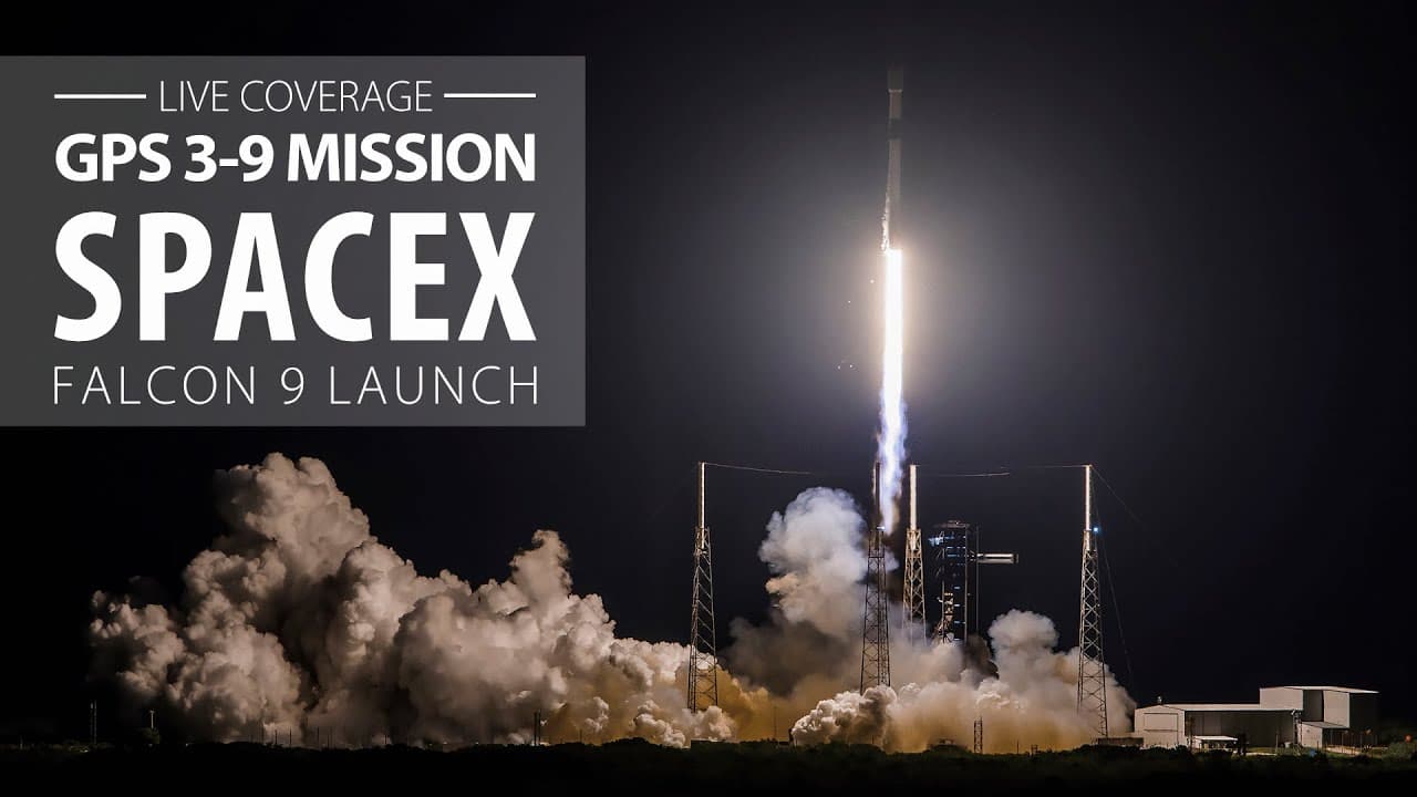 Watch live: SpaceX Falcon 9 rocket launches GPS navigation satellite from Cape Canaveral