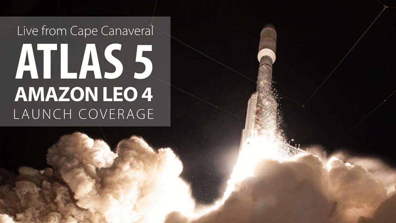 Watch live: ULA Atlas 5 rocket launches 27 Amazon Leo satellites from Cape Canaveral