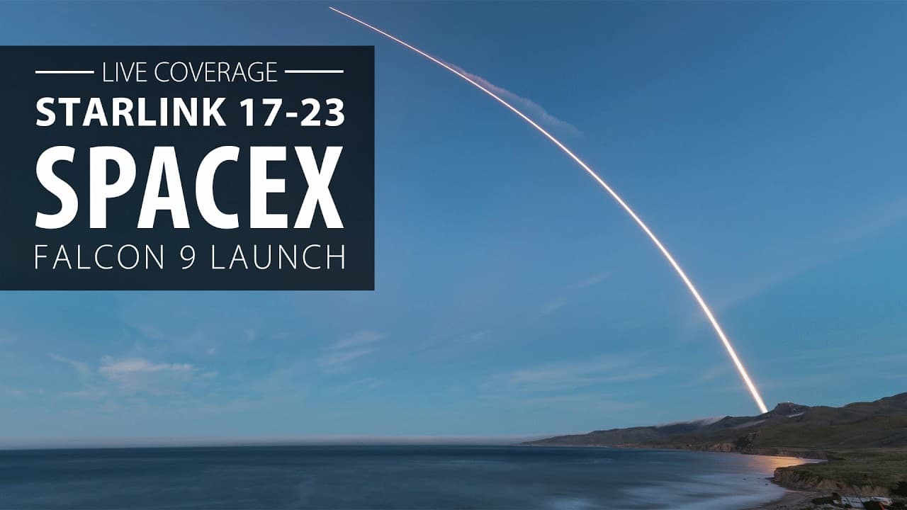 Watch Live: SpaceX Falcon 9 rocket launches from California with 25 Starlink Internet satellites