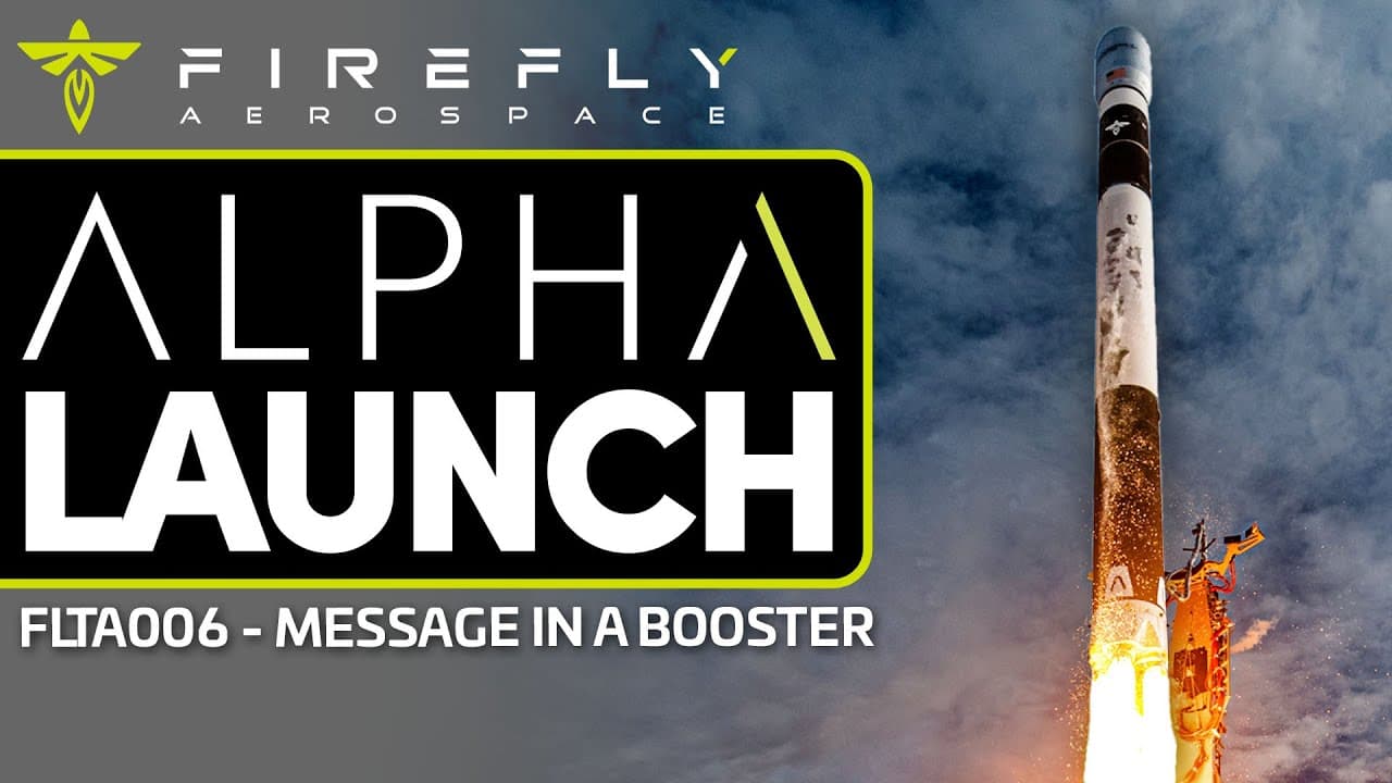 Alpha FLTA006 "Message In A Booster"