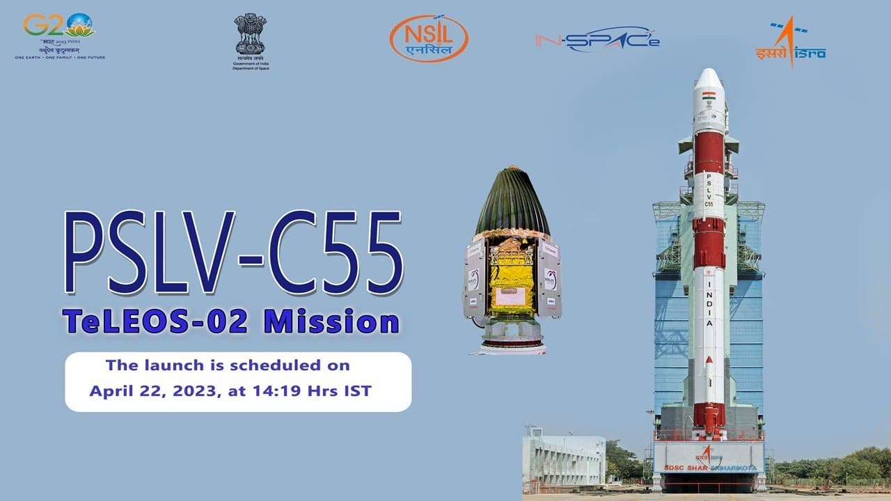 Launch of PSLV-C55 / TeLEOS-2 Mission