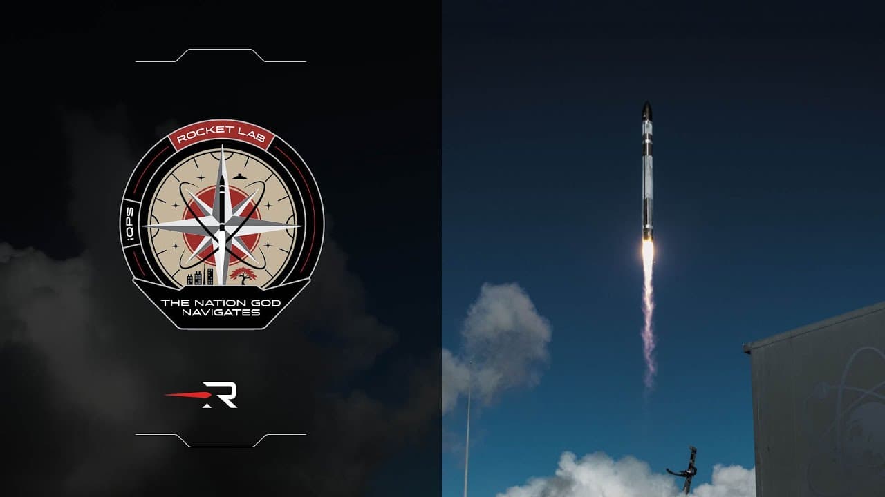 Rocket Lab - 'The Nation God Navigates' Launch