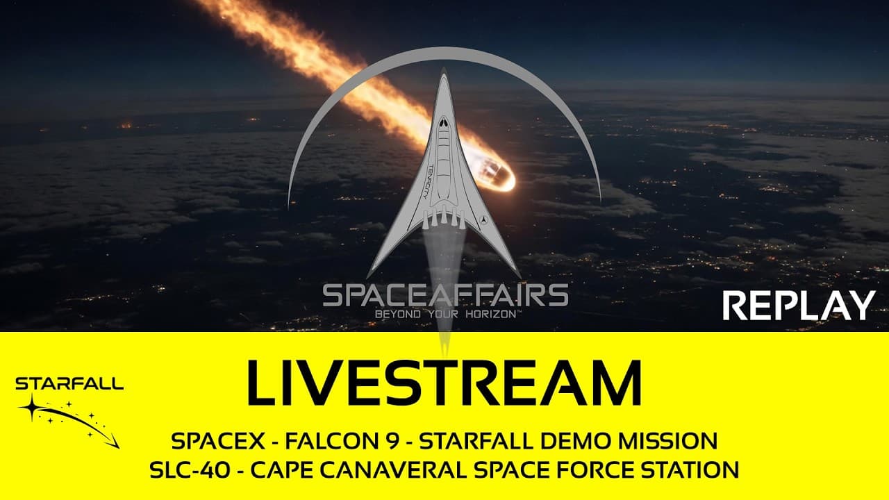SpaceX - Falcon 9 - Starfall Demo Mission - SLC-40 - Cape Canaveral SFS - June 23, 2026