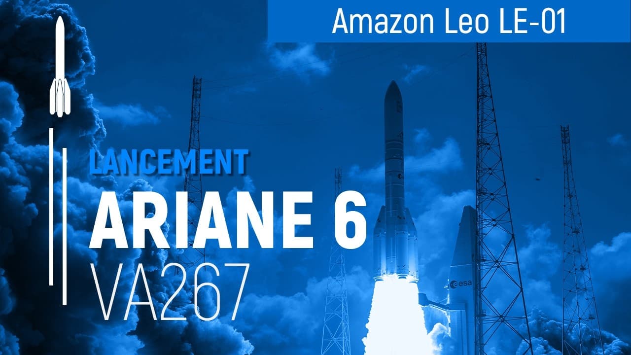 Vol VA267 | Amazon Leo LE-01 | Ariane 6 I Arianespace