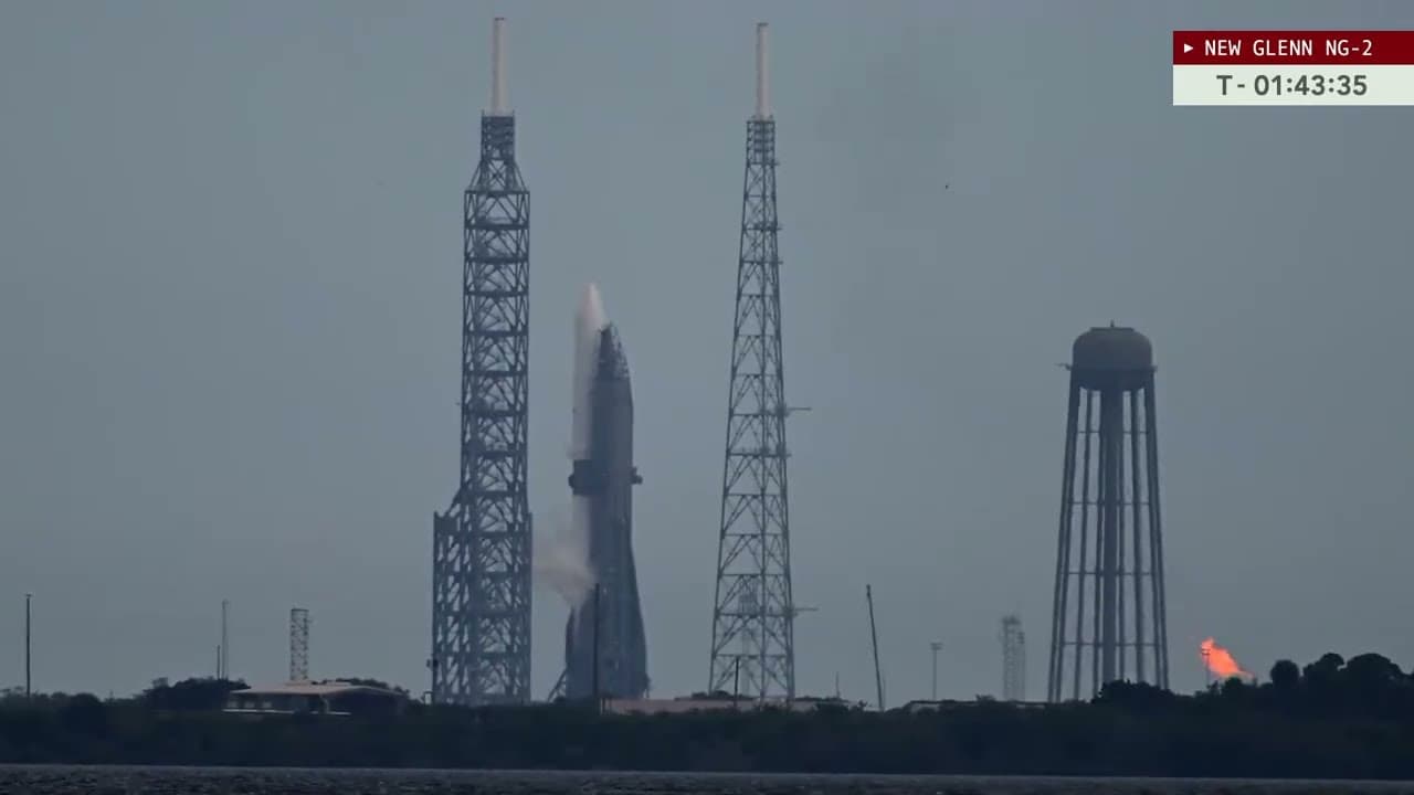 Watch live: Blue Origin's New Glenn launches NASA's ESCAPADE mission to Mars