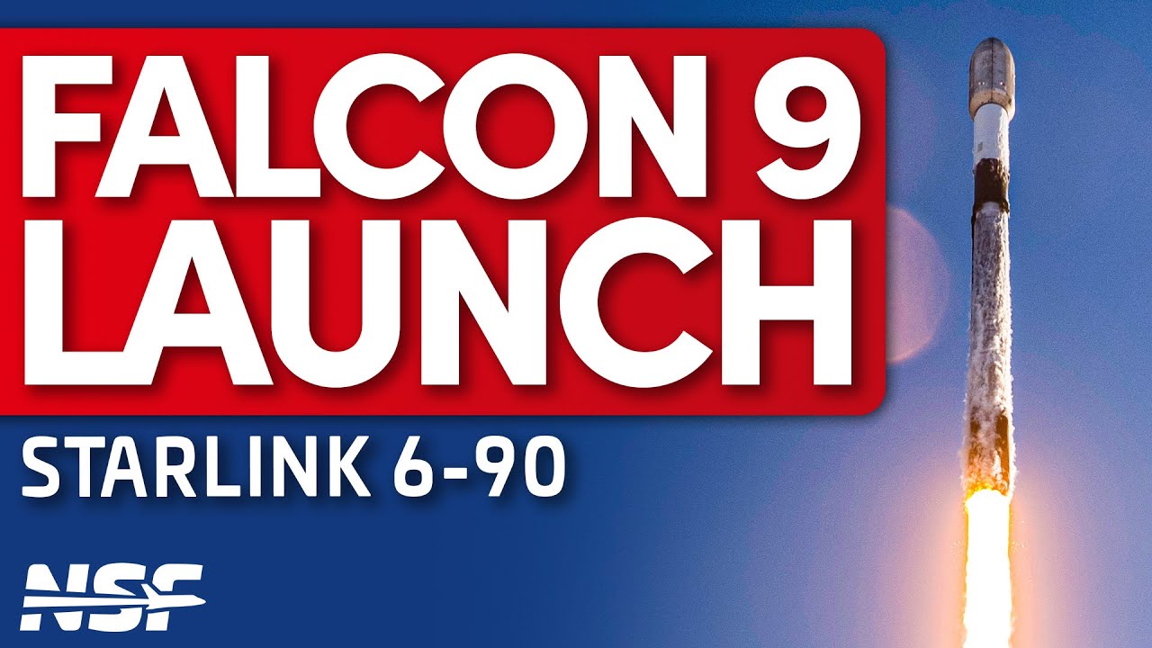 SpaceX Falcon 9 launches Starlink 6-90