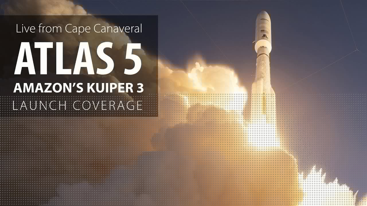 Watch live: ULA Atlas 5 launches 27 Kuiper satellites for Amazon on Atlas 5 rocket