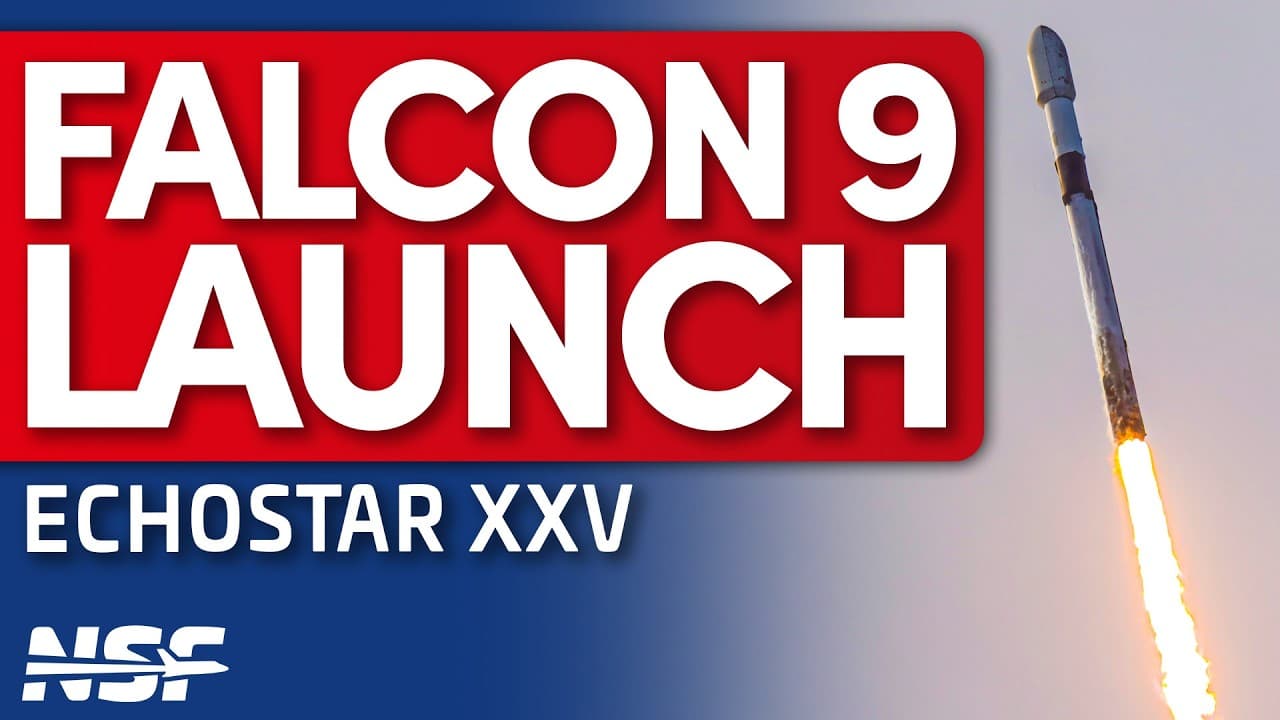 SpaceX Falcon 9 launches Echostar XXV