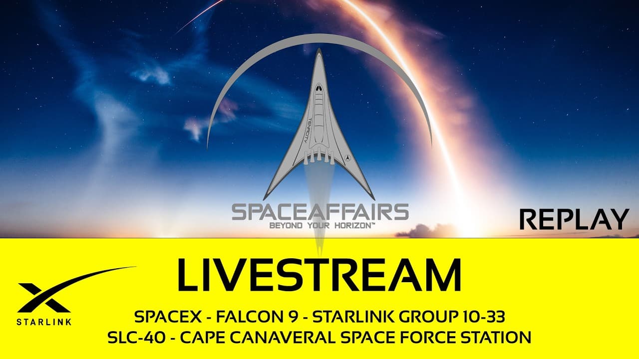 SpaceX - Falcon 9 - Starlink 10-33 - SLC-40 - Cape Canaveral SFS - March 19, 2026