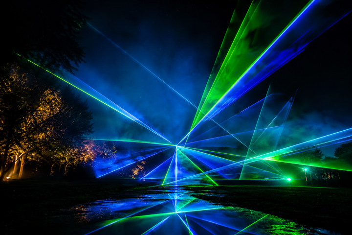 Laser Painting profile artwork from the TimeLapsed iOS app