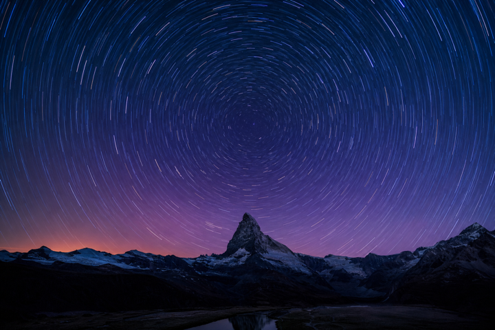 Star Trails profile artwork from the TimeLapsed iOS app
