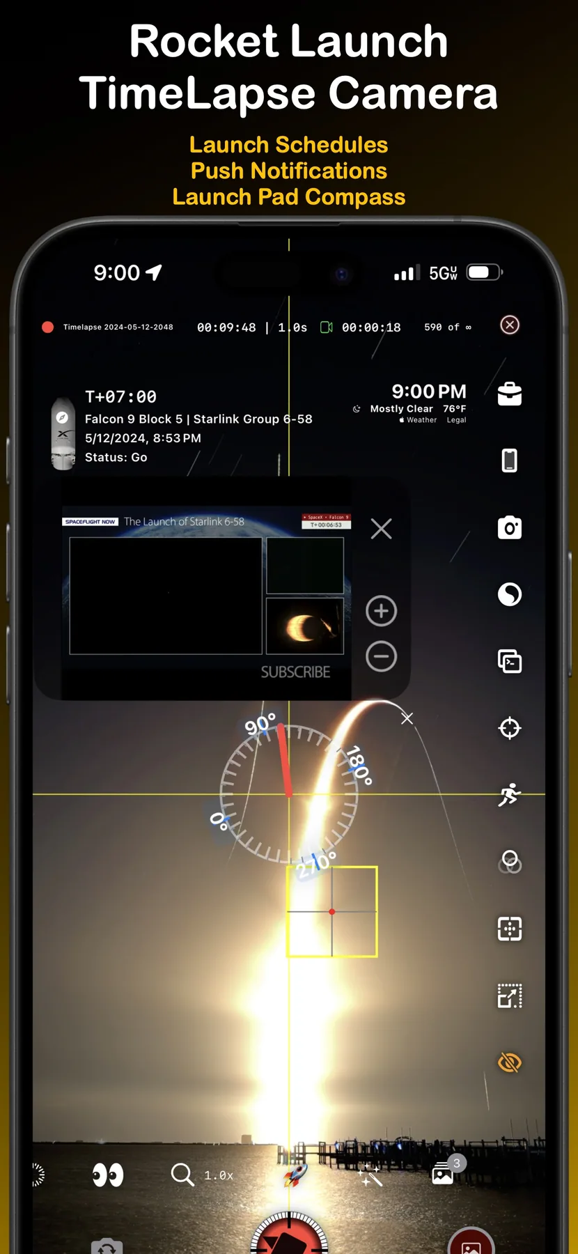Original TimeLapsed App Store screen 4