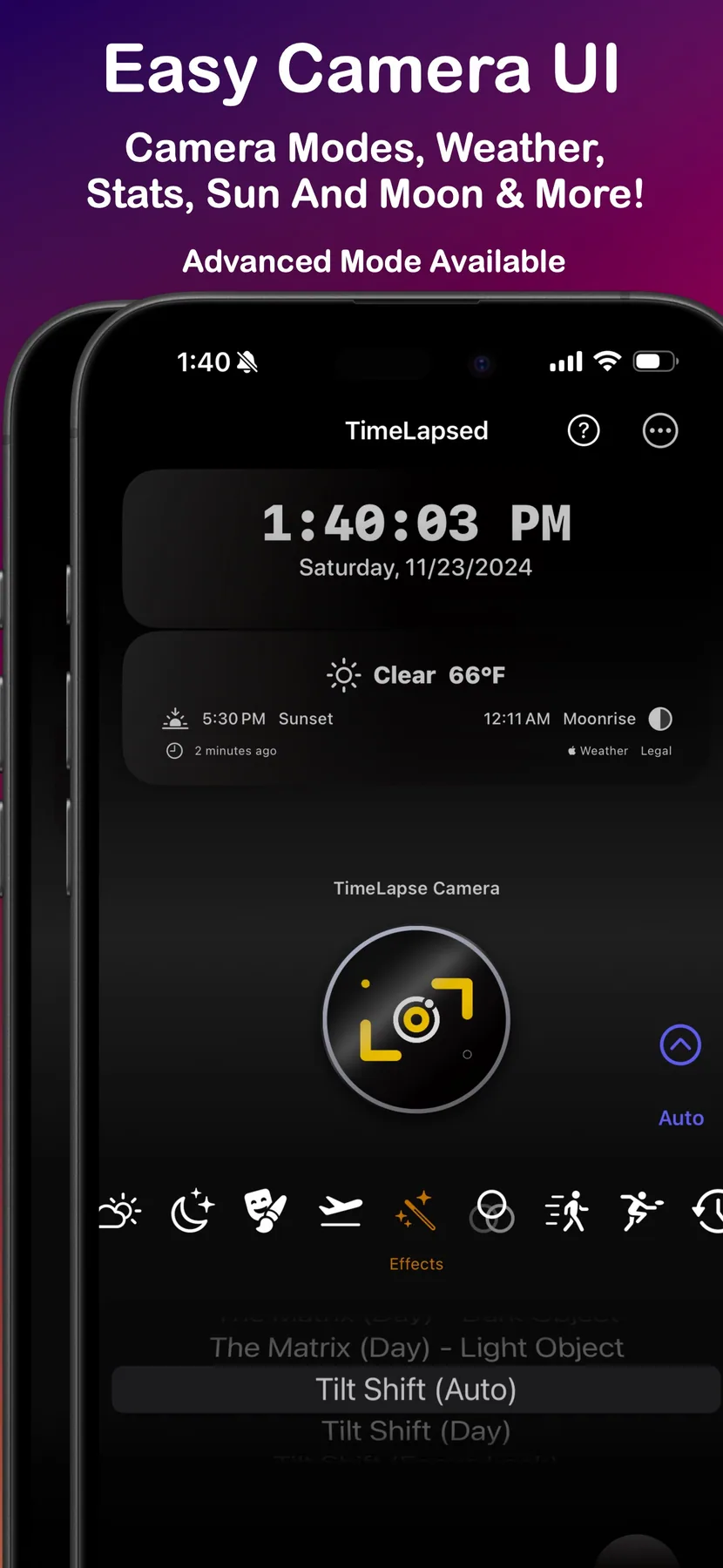 Original TimeLapsed App Store screen 5