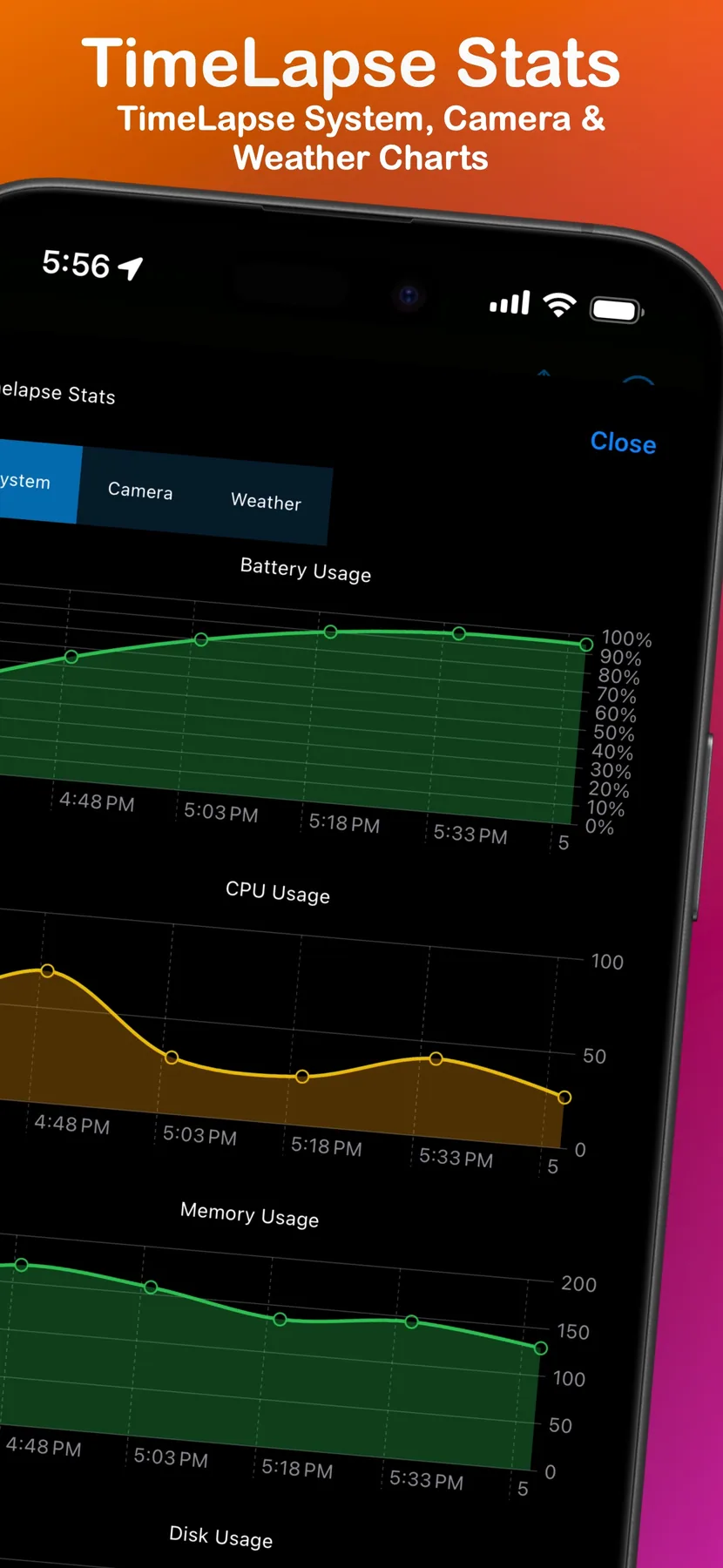 Original TimeLapsed App Store screen 7