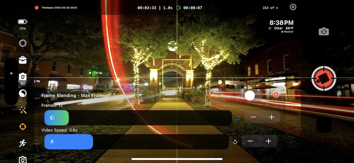 TimeLapsed light painting guide screen 7