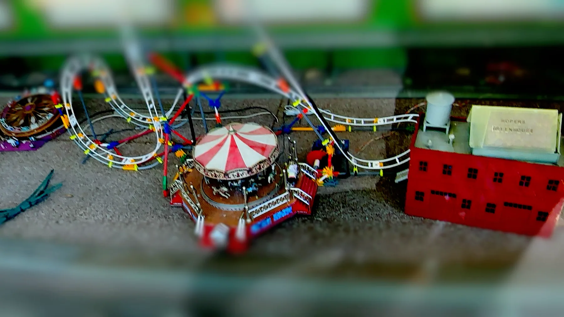 TimeLapsed tilt-shift train example 1