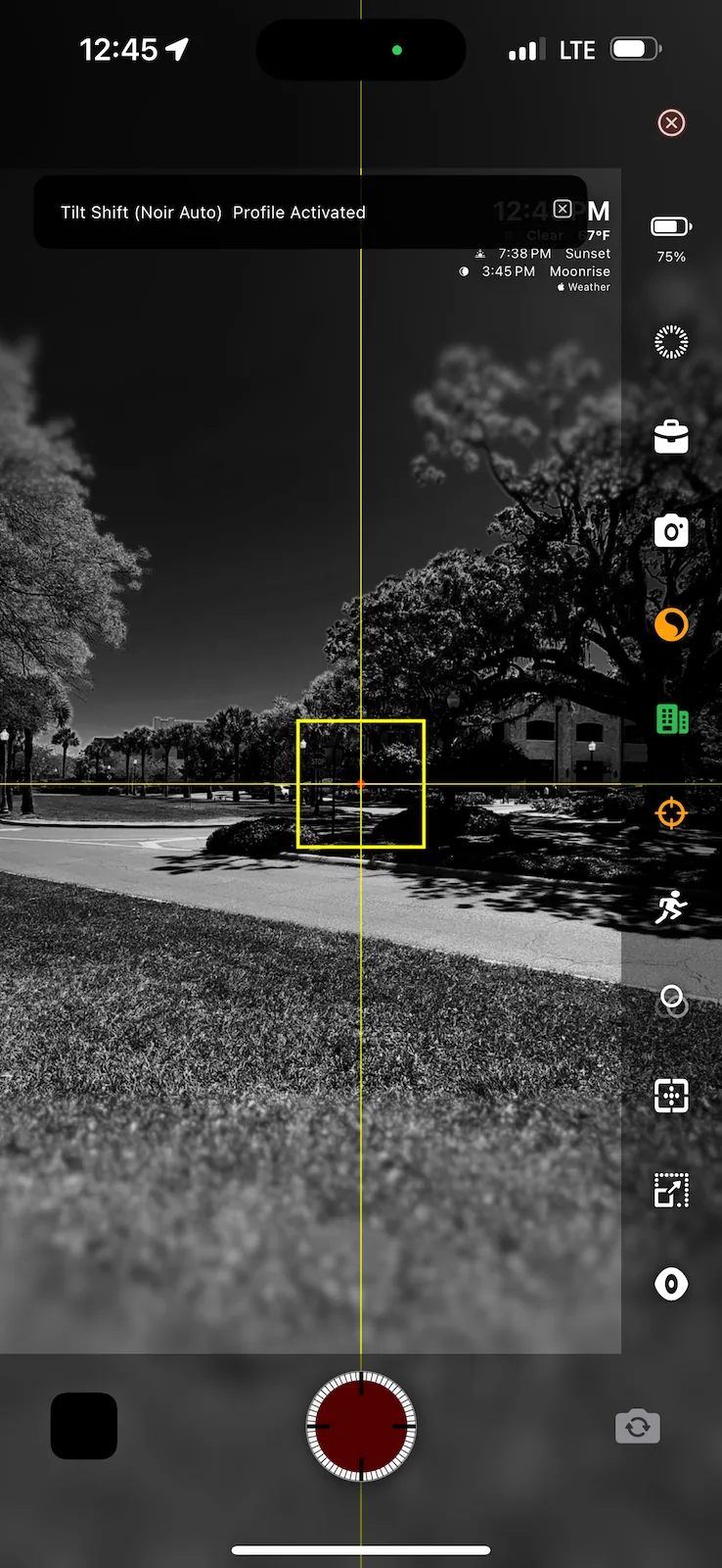 TimeLapsed portrait tilt-shift example 1