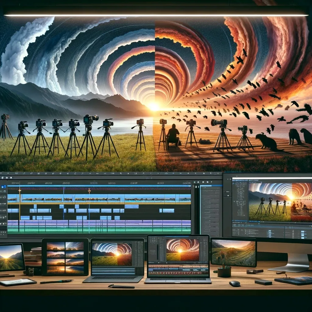 Timelapse field equipment